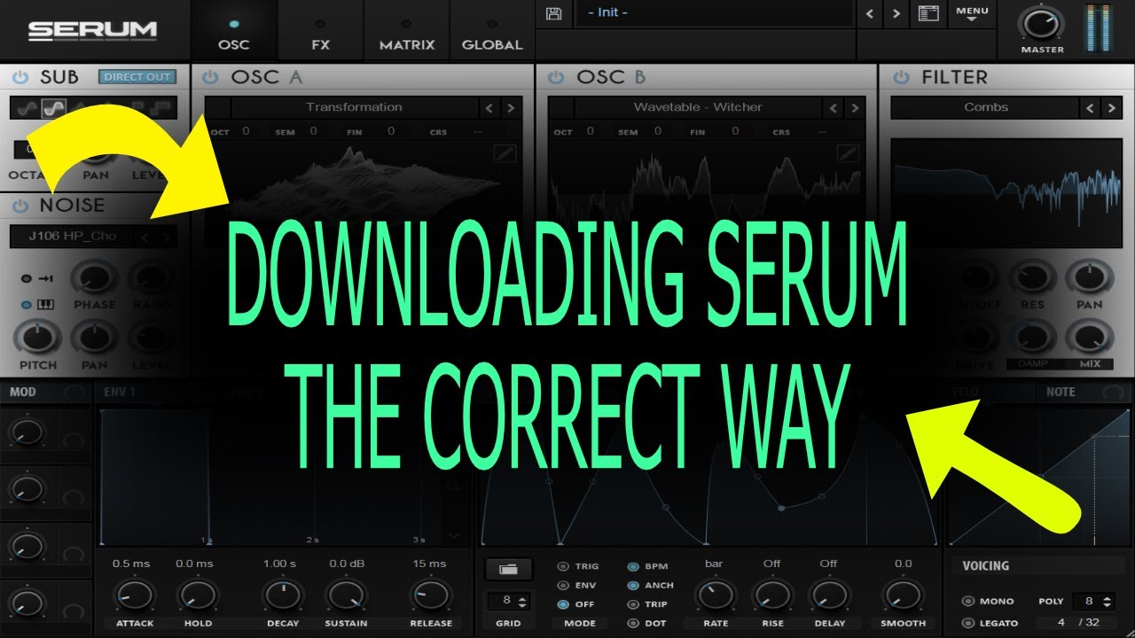 How to: Download SERUM and onto FL STUDIO 20 PC (common mistake