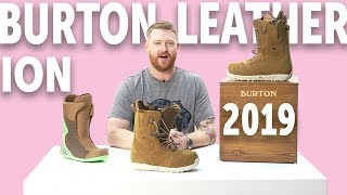 2019 Burton Ion Leather Snowboard Boots Review - YouTube