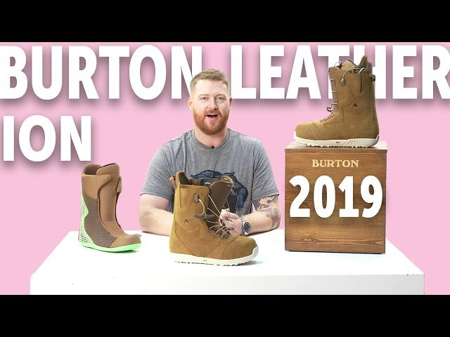 2019 Burton Ion Leather Snowboard Boots Review - YouTube