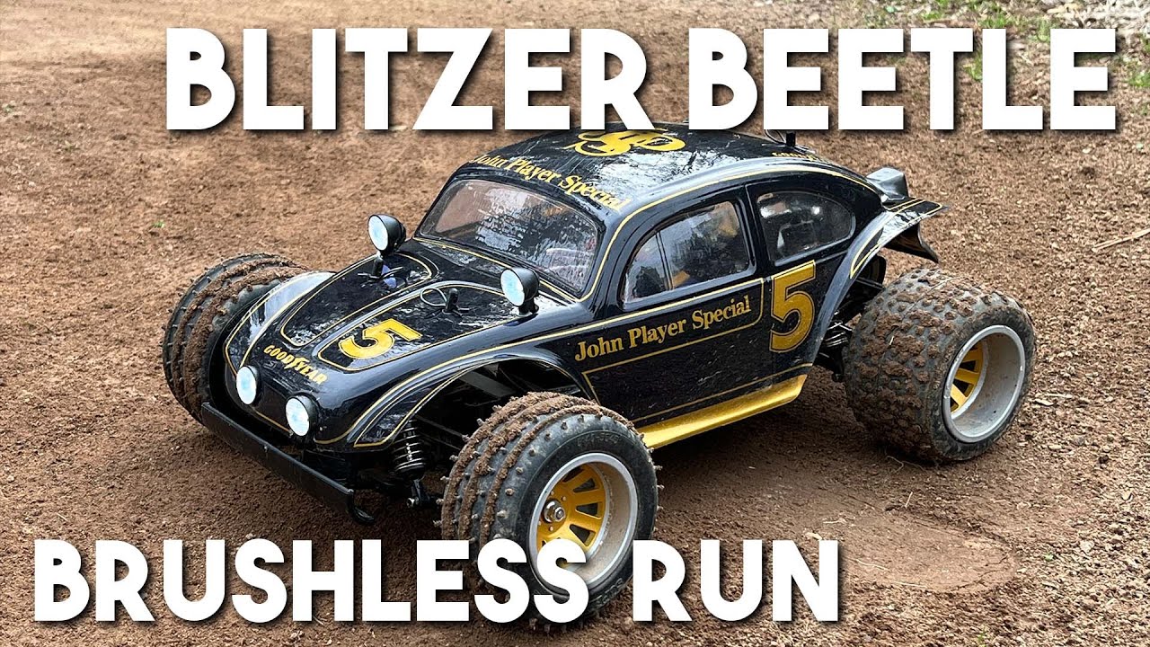 ブリッツァービートルにブラシレス載せて走らせたら、、？ I ran my