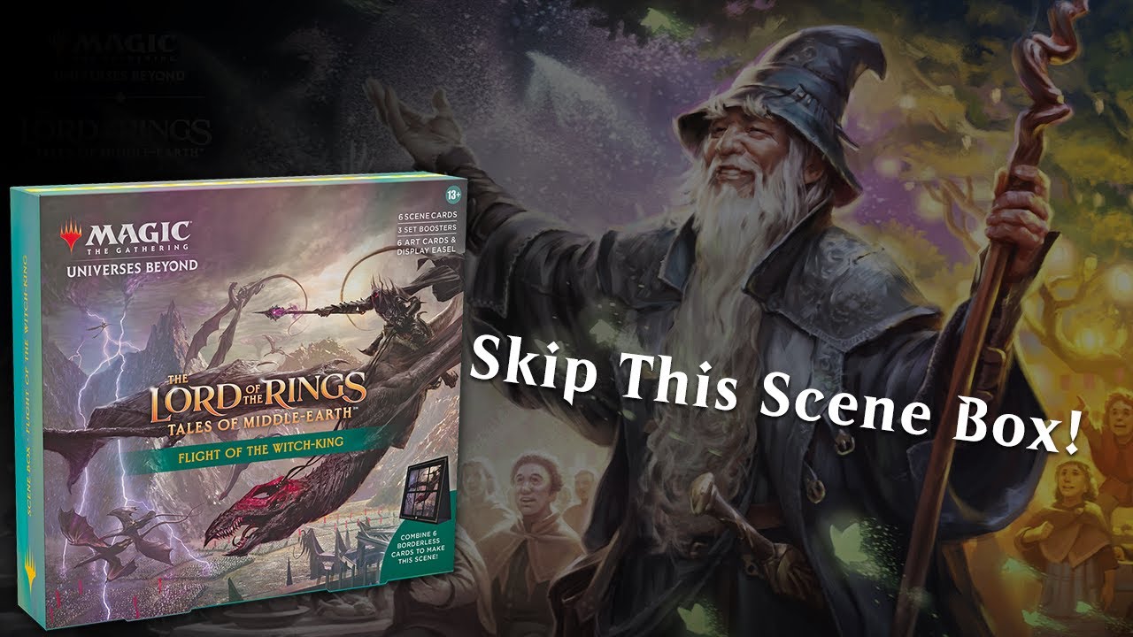 Lord of the Rings Scene Box | Flight of The Witch-King 👑 - YouTube