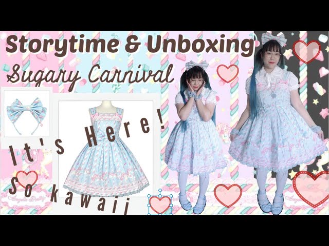 Unboxing & Storytime | Angelic Pretty's Sugary Carnival MTO - YouTube