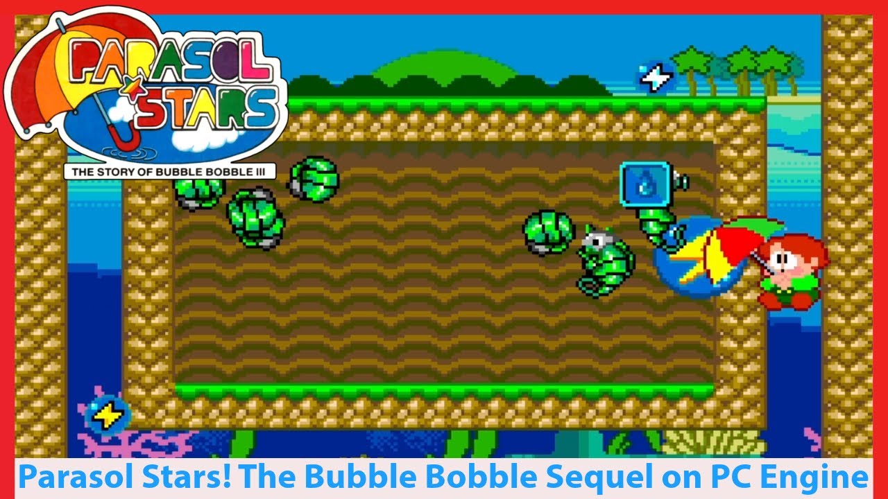 パラソルスターズはPCエンジンで最も魅力的なレトロゲームの一つだよ