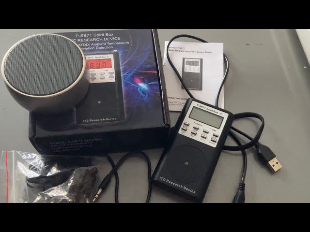 SB7 Spirit Box Review & Overview 👻 | P-SB7T ITC Research Device