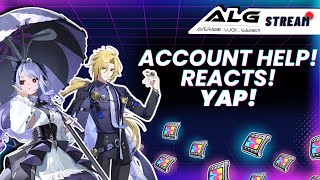 LIVE! ACCOUNT HELP! Merch Try On Haul Later! ZZZ Zenless Zone Zero