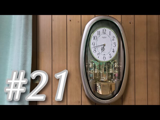 21】RHYTHM リズム時計 4MH740 SmallWorld スモールワールド メネット