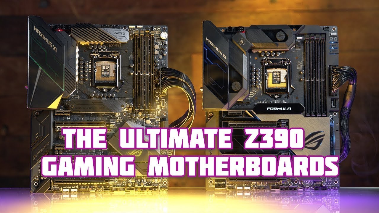 ASUS ROG MAXIMUS XI HERO & FORMULA XI - The Ultimate Z390 Gaming