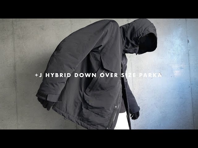 J］あのハイブリッドダウンオーバーサイズパーカが再販するらしい