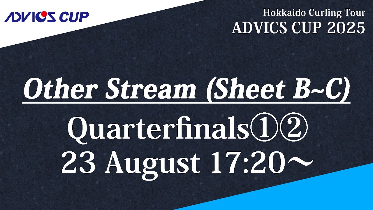 実況解説なし】【準々決勝】B〜Cシート / アドヴィックスカップ2025