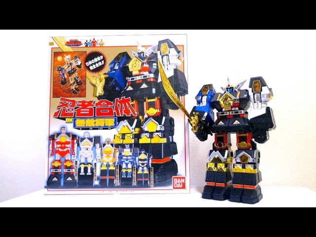 忍者戦隊カクレンジャー】忍者合体 DX無敵将軍 ヲタファの歴代戦隊