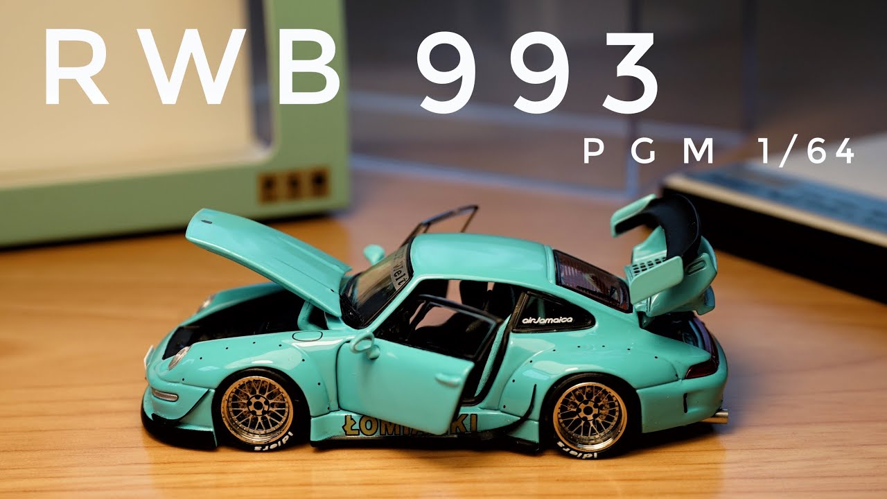 PGM 1/64 RWB 993 diecast car Porsche ミニカーコレクション ポルシェ
