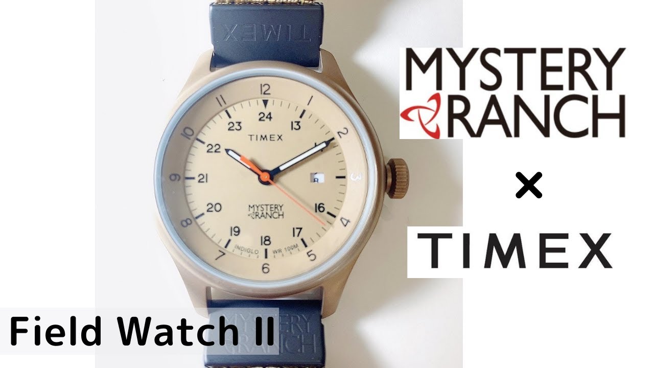 廃盤】【MYSTERY RANCH × TIMEX】コラボウォッチ第二弾！ミステリー