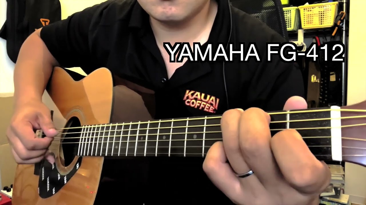 YAMAHA FG 412【Japan Guitar】 - YouTube