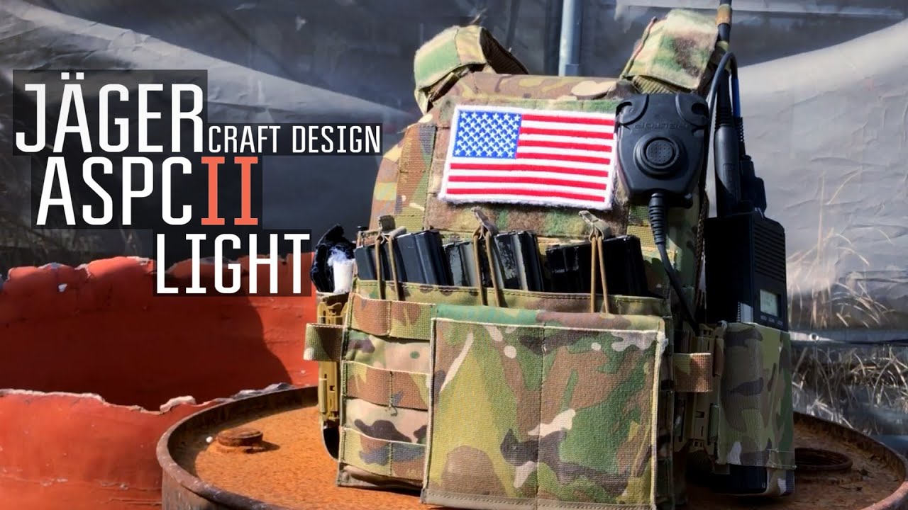 Jäger Craft Design ASPC II Light - Japan Made Plate Carrier 国産