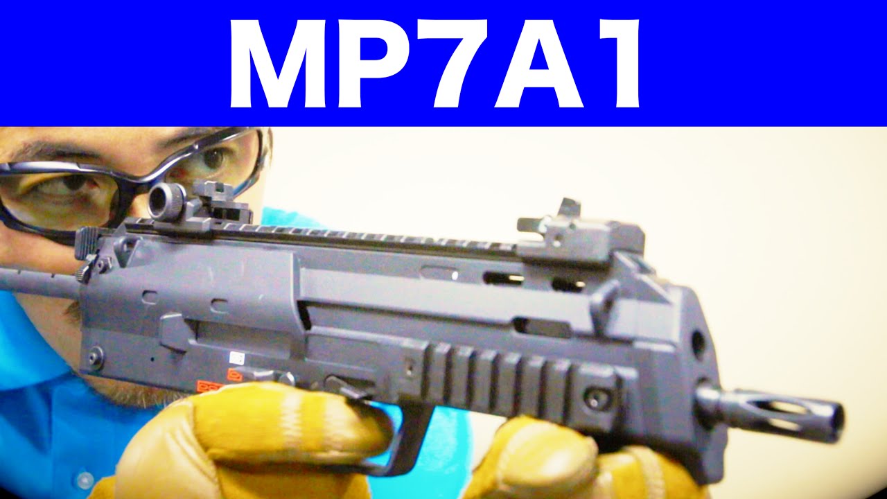 東京マルイ MP7A1 電動ガン 実射 レビュー#80 - YouTube