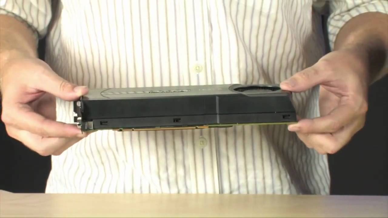 NVIDIA Tesla C2050 GPU Card - YouTube