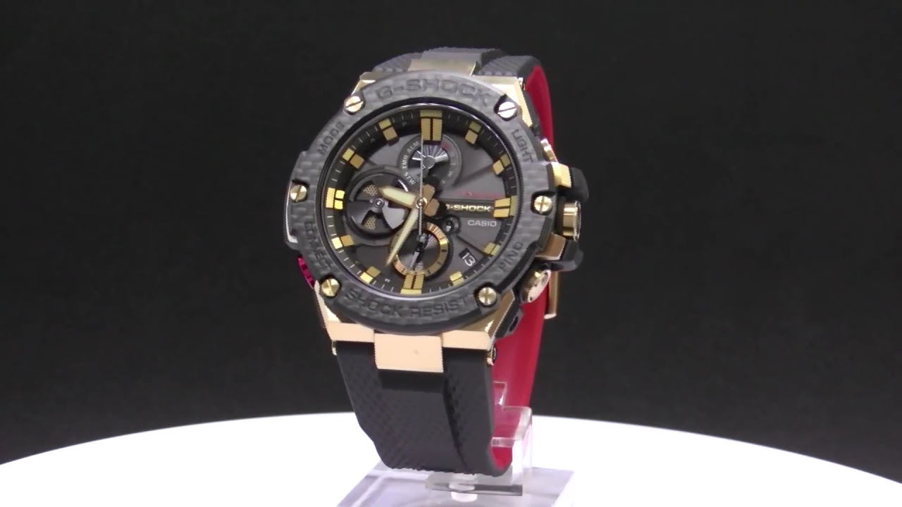 Casio G-Shock GST-B100TFB-1AJR G-Steel GOLD TORNADO - YouTube