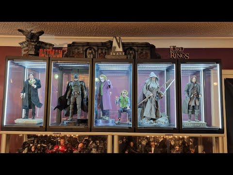 Inart figures displayed in 1/6 Apextime display case's - YouTube
