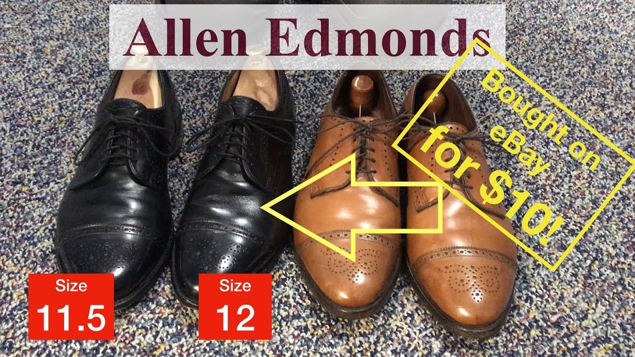 Nice Allen Edmonds Sanford for $10! - YouTube
