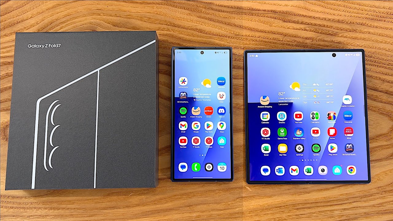 Samsung Galaxy Z Fold 7 Unboxing & First Impressions! - YouTube