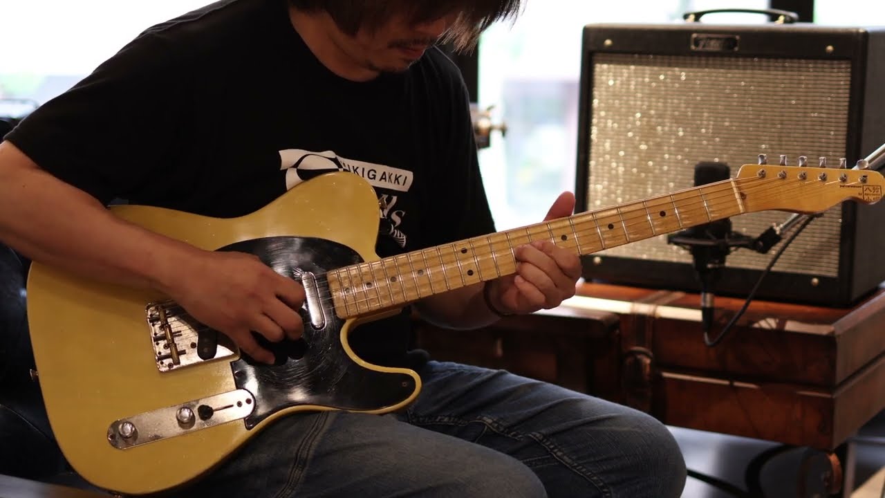 八弦小唄 ~8gen-kouta~ - 50's TL type Butterscotch Blonde - YouTube