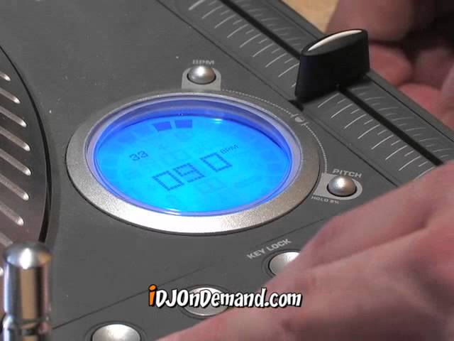 Numark TTX1 Turntable Demo - YouTube