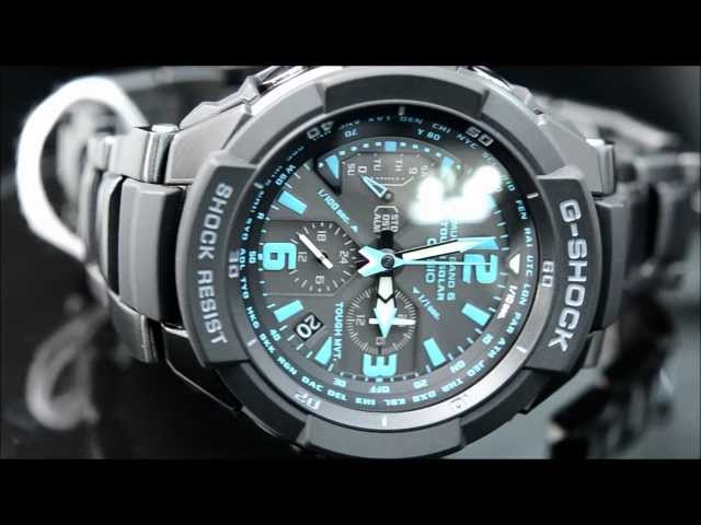 G-SHOCK スカイコックピット GW-3000BD-1AJF - YouTube