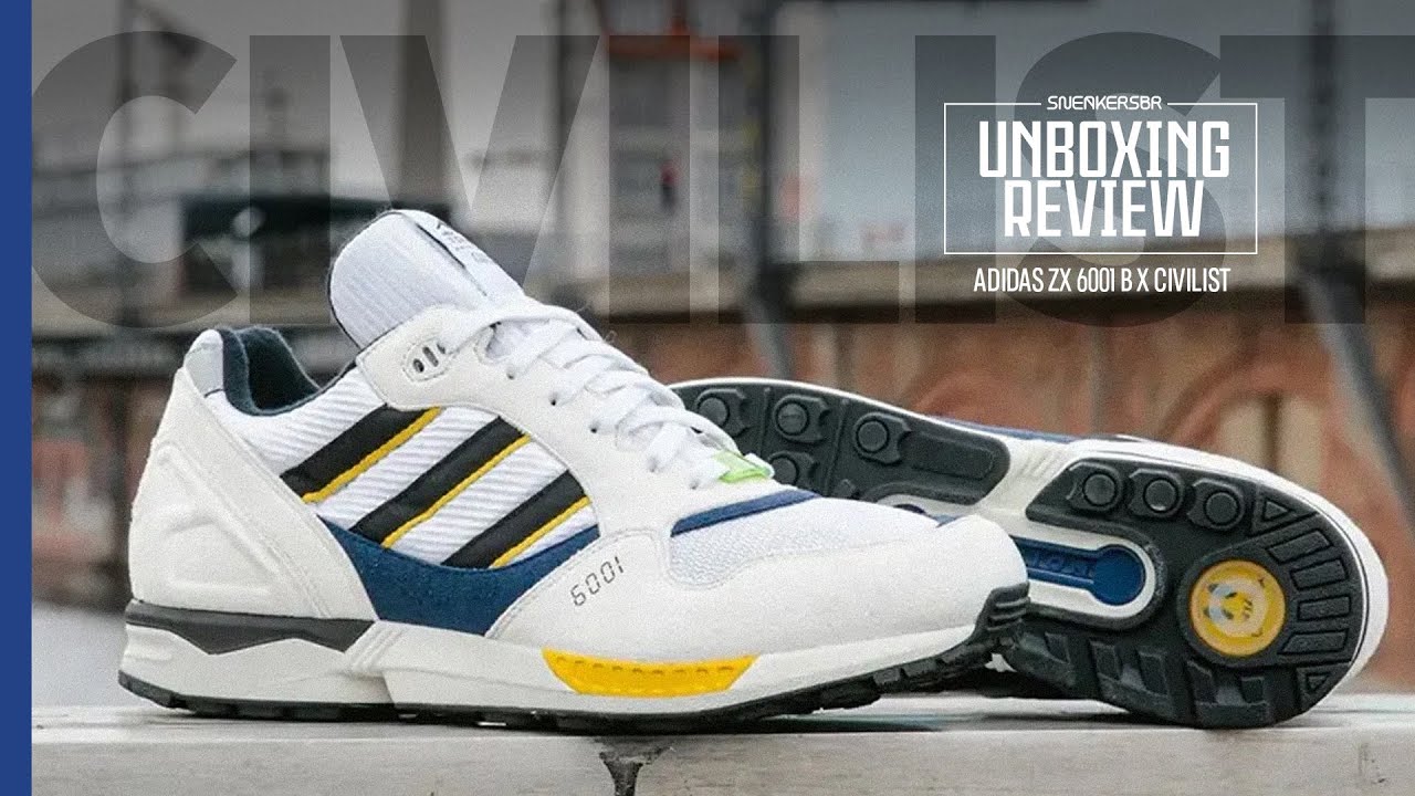 A CIVILIST AMPLIOU A FAMÍLIA ZX DA ADIDAS | UNBOXING+REVIEW adidas