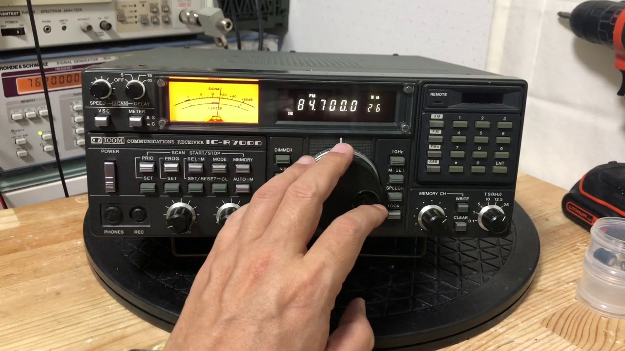 IC-R7000 修理完了【修理完了】 - YouTube