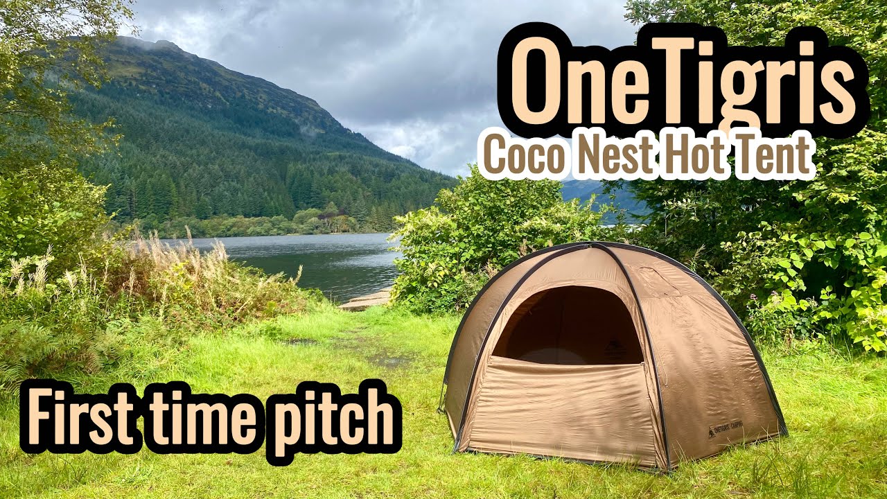 New Tent | OneTigris Coco Nest | 4 Season Hot Tent | First Pitch