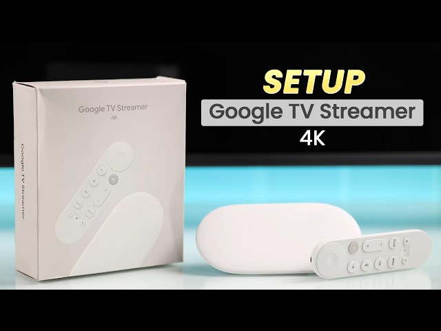 Google TV Streamer 4K How to Set Up 1st Time! [Beginner's] - YouTube