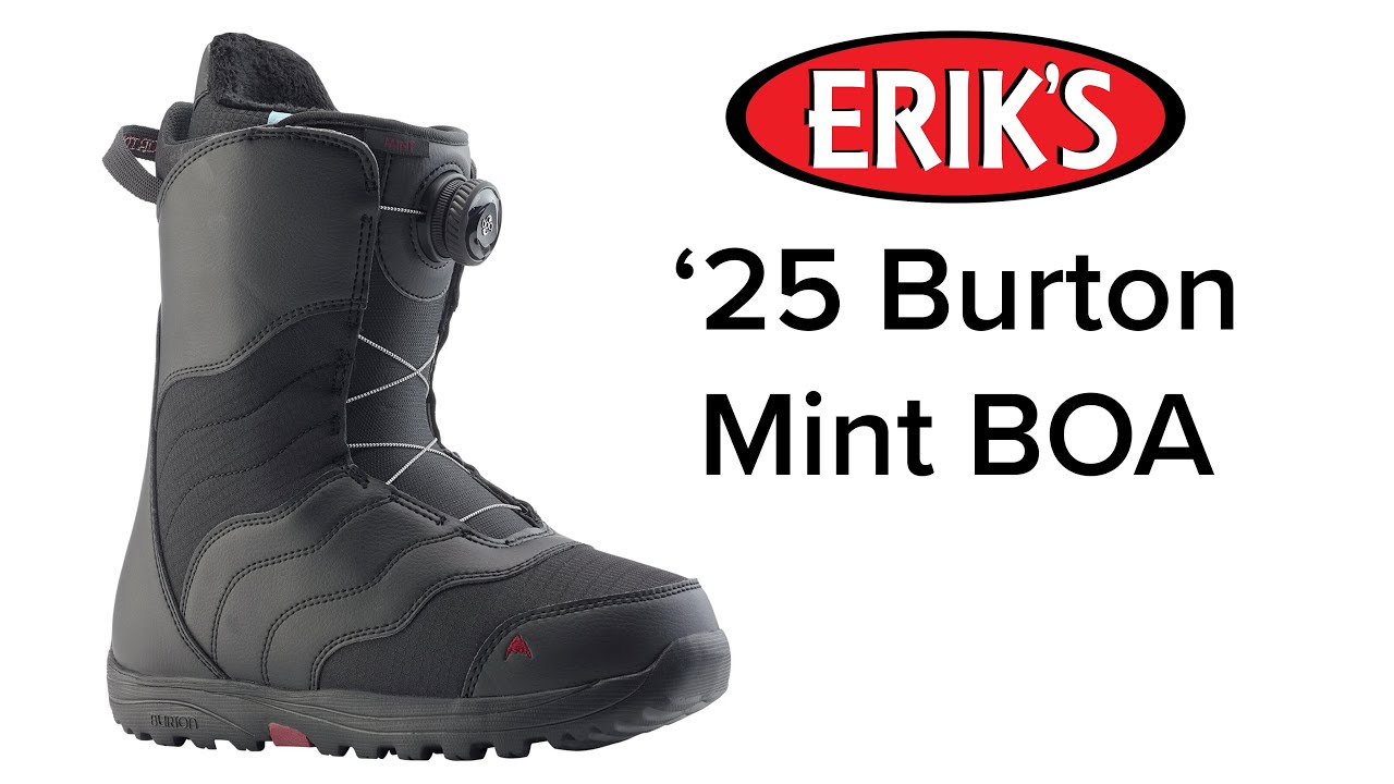 2025 Burton Mint BOA Women's Snowboard Boots - YouTube