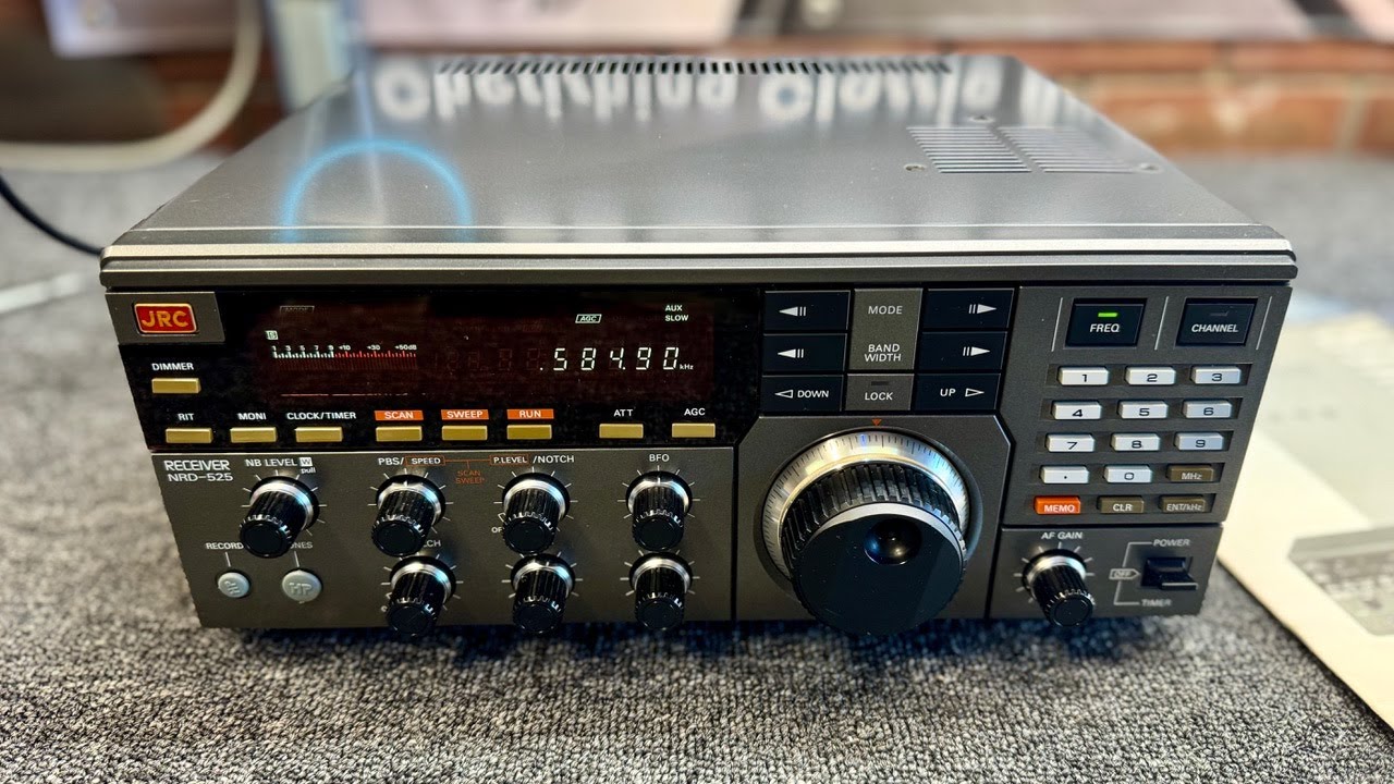 Stunning Almost New-In-Box JRC NRD-525 Communications Receiver