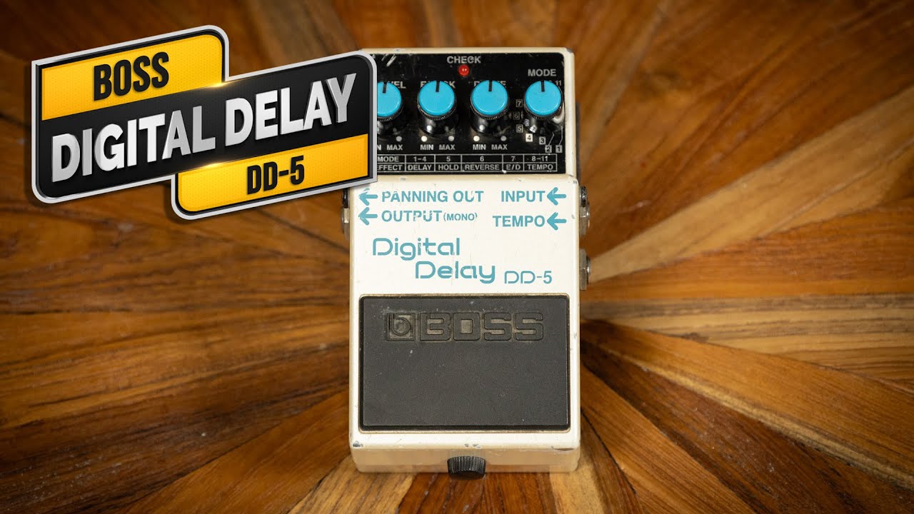 Boss Digital Delay DD-5 & Fender Deluxe Reverb 65 Reissue - VGW