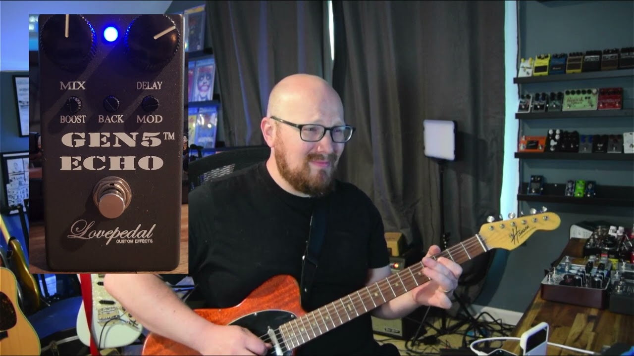 Gen 5 Echo by Lovepedal | Demo & Review | No Talking - YouTube