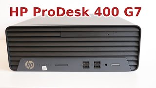 HP ProDesk 400 G7 with Intel Core i5, 8GB DDR4, 512GB NVMe Review