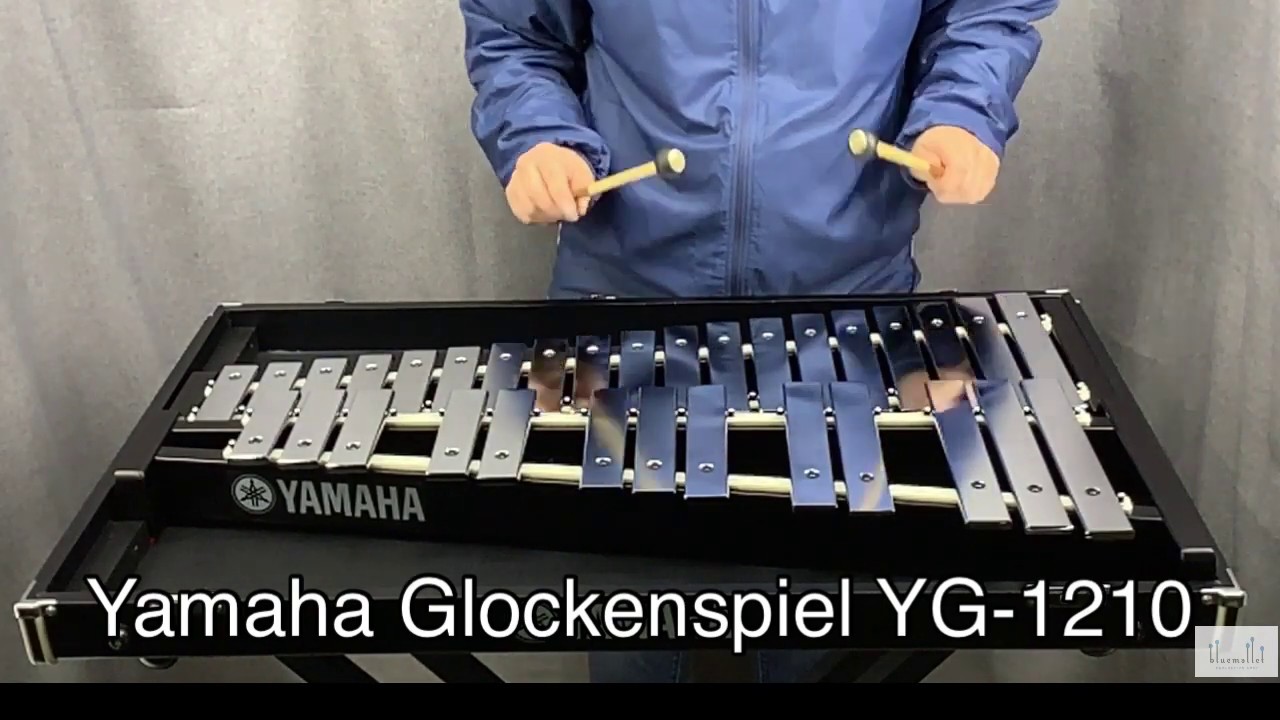 Yamaha Glockenspiel YG-1210 - YouTube