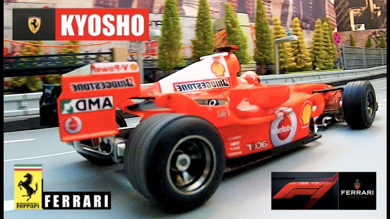 RC FERRARI FORMULA 1 - CRAZY LAPS - KYOSHO MINI Z F1 CAR - YouTube