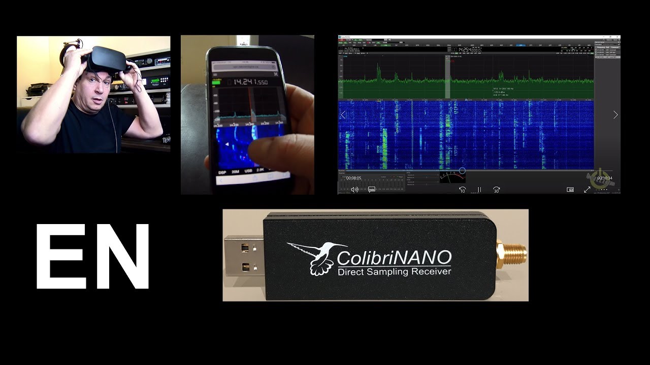 The ColibriNANO SDR receiver review (English version) - YouTube
