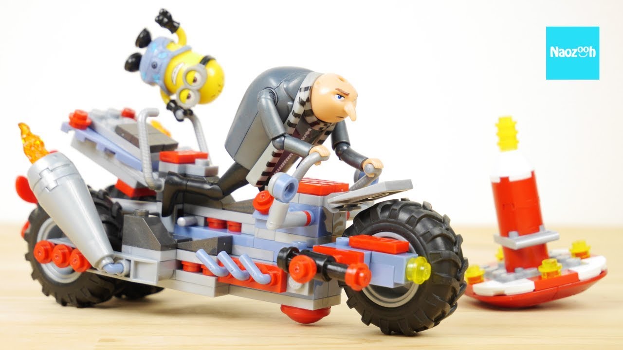 Mega Construx Despicable Me 3 Gru's Water Motorcycle - YouTube