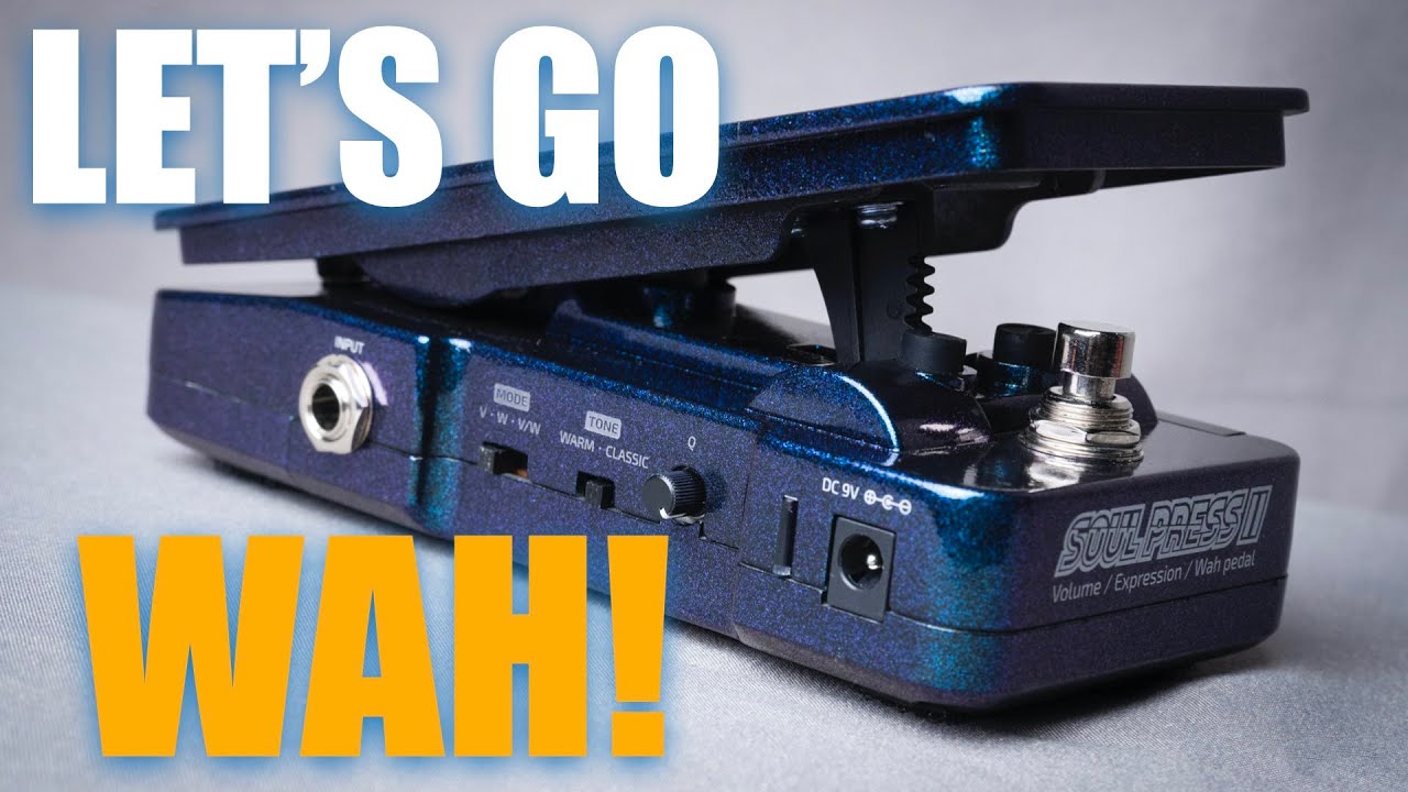 HOTONE | SOUL PRESSⅡ | ワウ＆ボリュームペダル | 製品情報