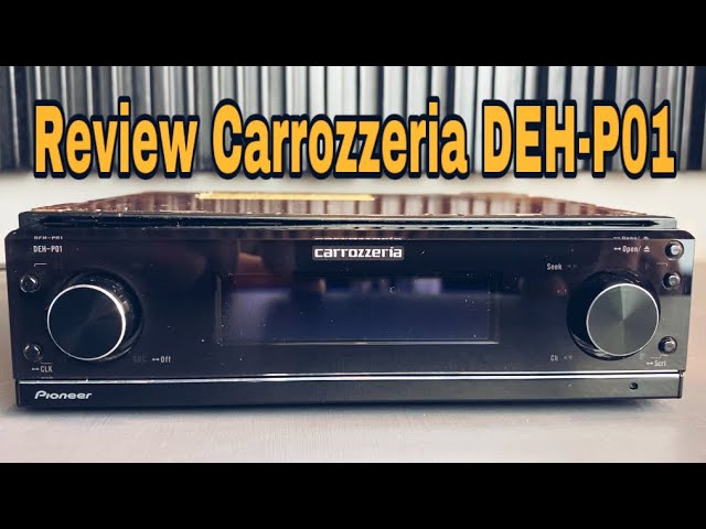 REVIEW PLAYER CARROZZERIA DEH-P01. - YouTube
