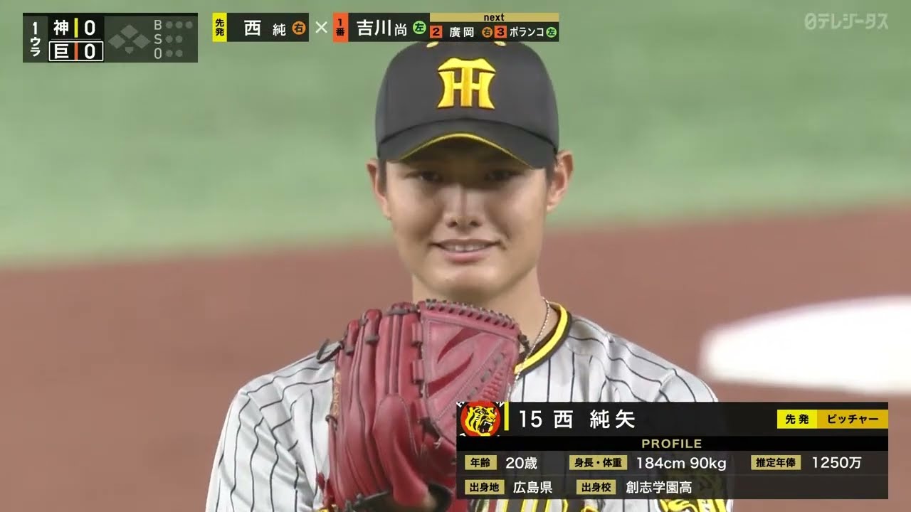 次世代のエースへ】西純矢 7回1失点8奪三振の快投で今季初勝利!! - YouTube
