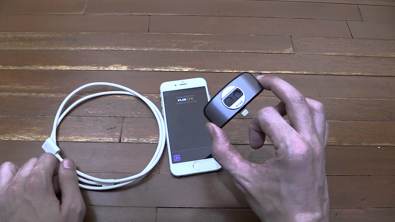 Flir One Lightning Extension Cable - YouTube