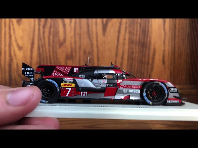1/43 spark 2016 Audi R18 review “final race edition” - YouTube