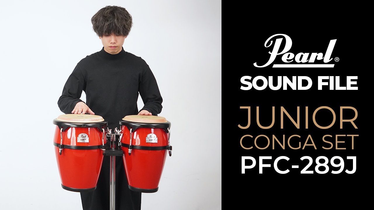 スタンド付】Pearl パール ボンゴ プロフェッショナル パーカッション