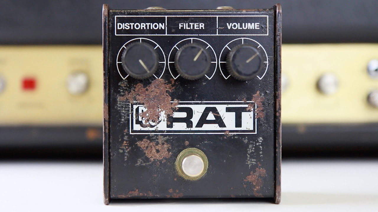 1985 White Face ProCo RAT - YouTube