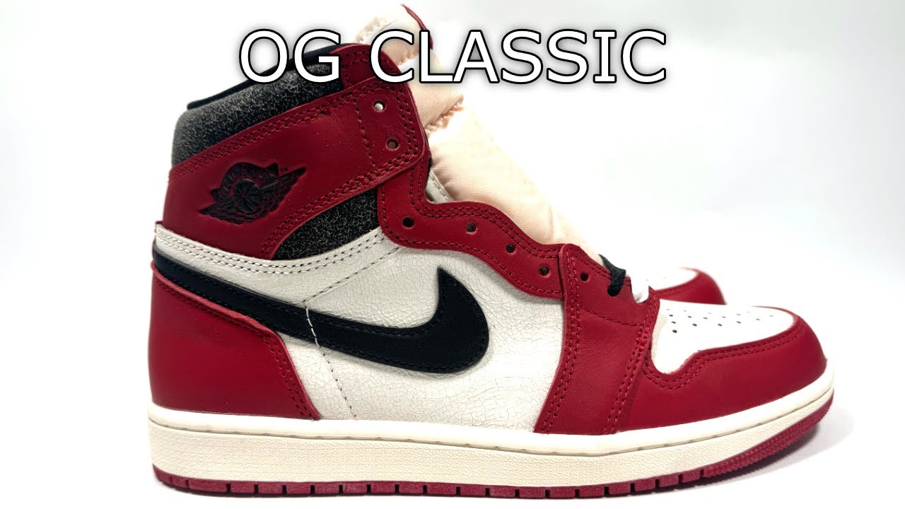 2022 Air Jordan 1 High OG Lost & Found Chicago Review - OG Classic
