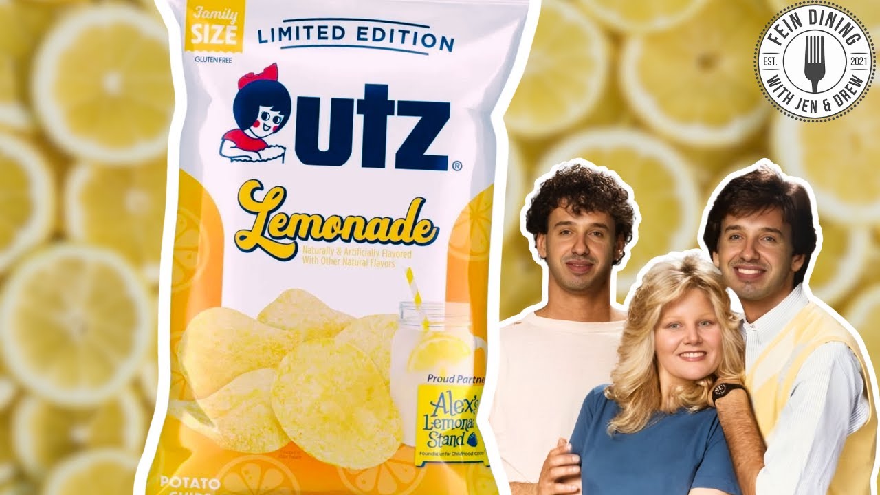 UTZ LEMONADE Potato Chips Review 🥔🍋 😲 STYX With Jen & Drew For