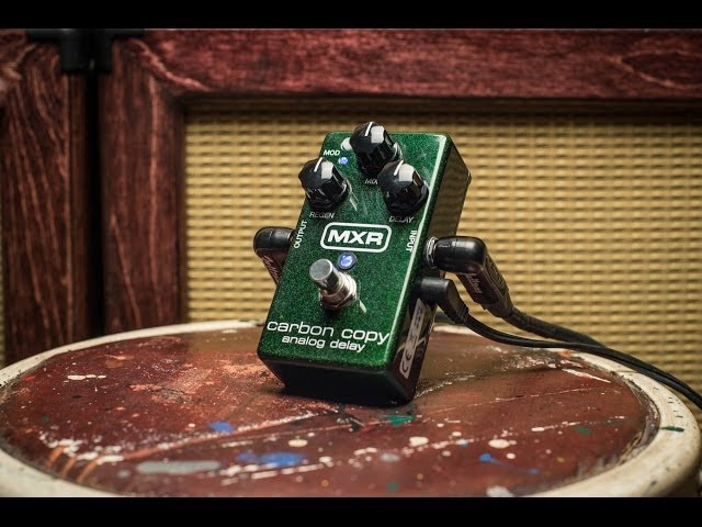 MXR M-169 Carbon Copy Delay Pedal | Reverb Demo Video - YouTube